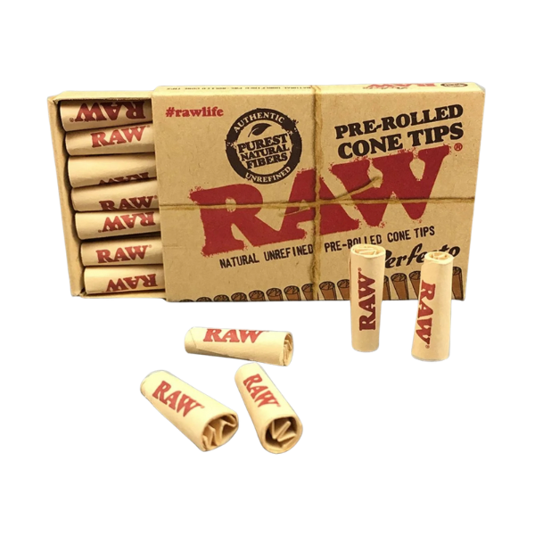 Raw Tip Filter / Pre Rolled Tips 21 Pack